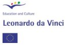 EU Logo - Education and Culture - Leonardo da Vinci
